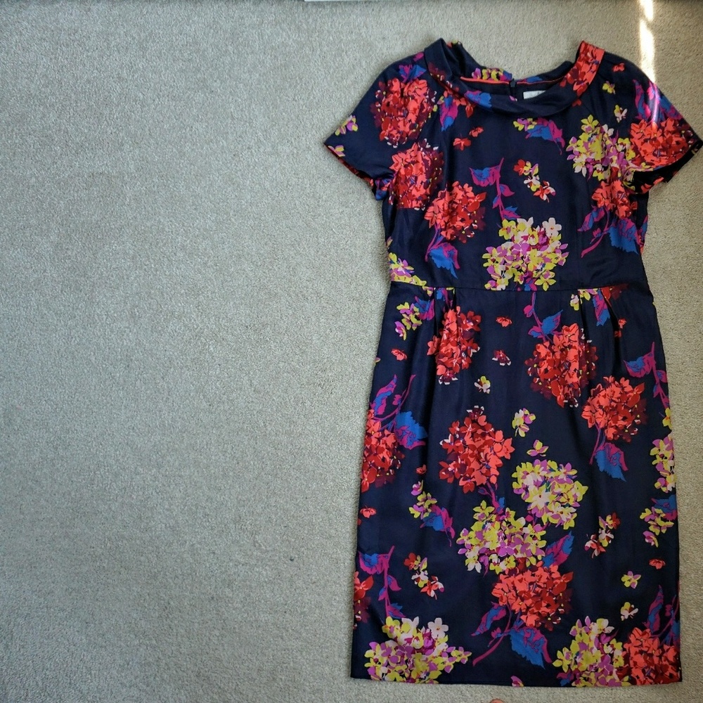 Boden Silk Blend Vintage Inspired Dress 😍